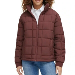 Levi's Women's Brown Puffer Jacket